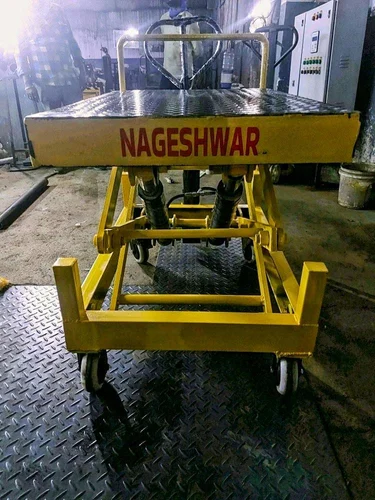 Hydraulic Scissor Lifting Trolley